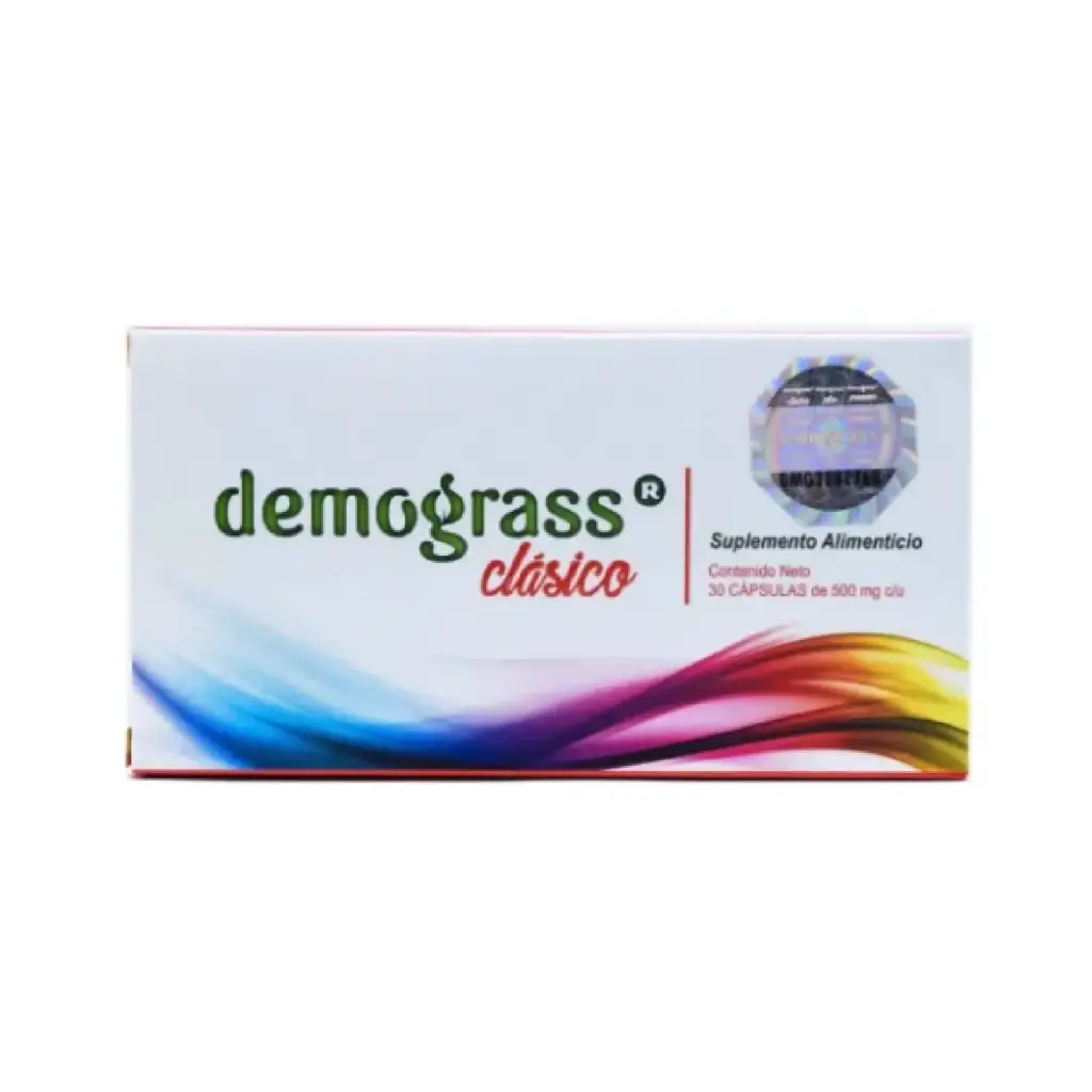 Demograss Clasico 30 Cápsulas 500 Mg Apoyo Metabólico
