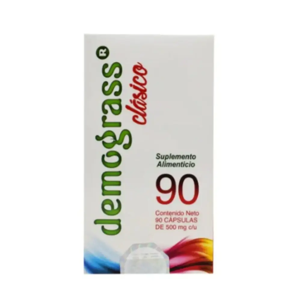 Demograss Clásico 90 Cápsulas 500mg Apoyo Metabólico