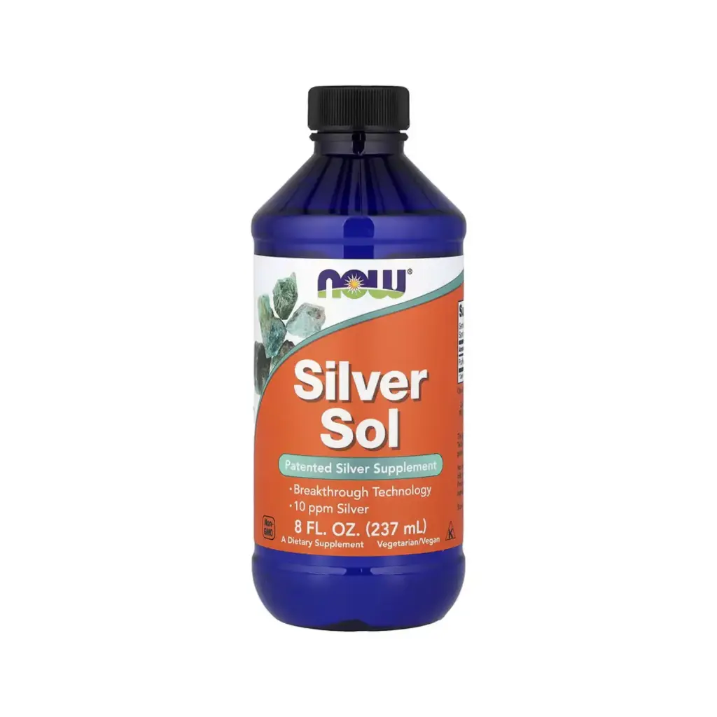 [733739014085] Now Foods Sol De Plata 50 Mcg, 237 Ml (8 Oz. Líq.) 