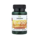 Swanson Vitamina E-400, Antioxidante Y Nutriente Esencial 180,2 Mg (400 Ui), 60 Cápsulas Blandas 