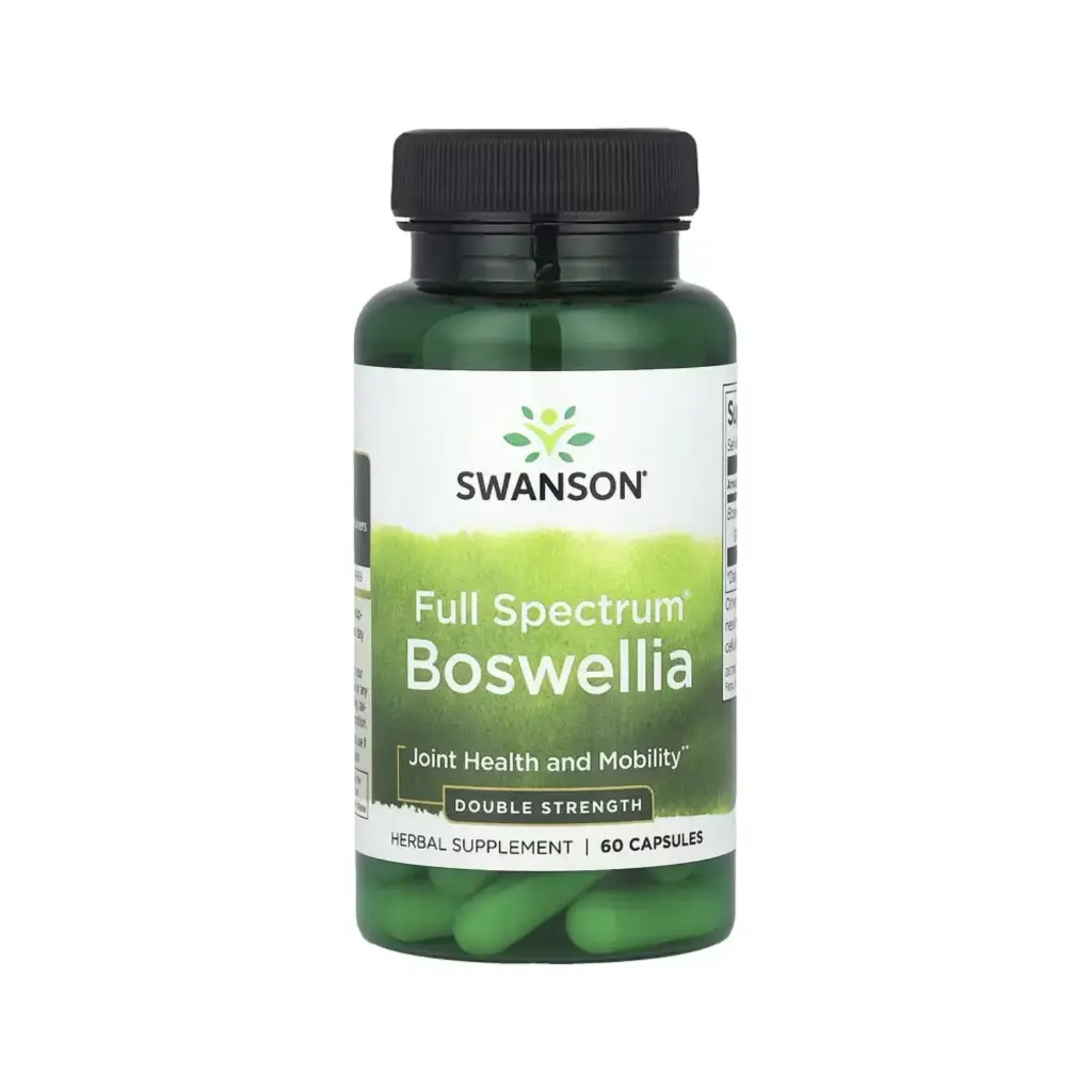 [087614115894] Swanson Full Spectrum, Boswellia, Salud Y Movilidad De Las Articulaciones 60 Cápsulas (800 Mg Por Cápsula)