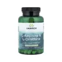 Swanson L-arginina Y L-ornitina, Metabolismo Saludable De Las Proteínas 100 Cápsulas 