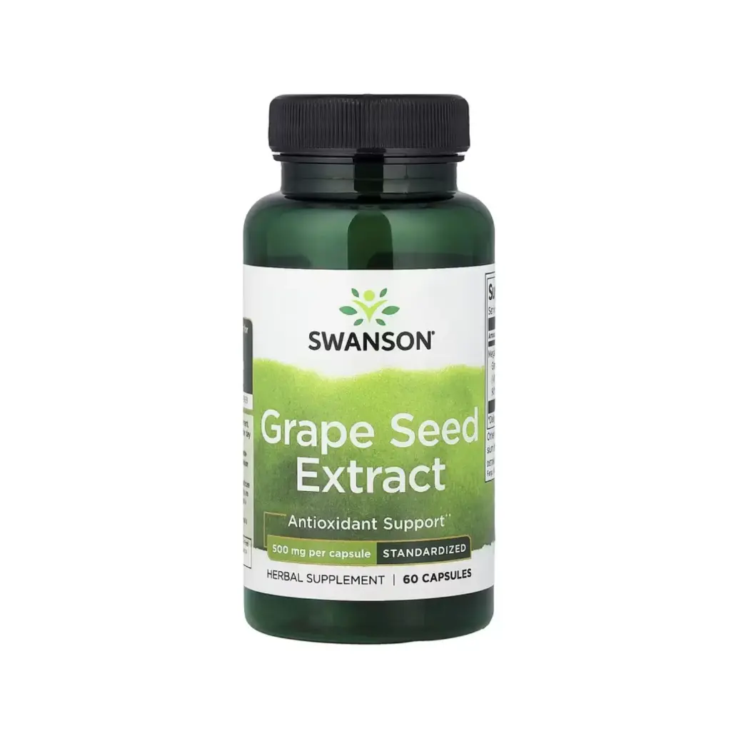 [087614140995] Swanson, Extracto de té verde, Protección antioxidante, 500 mg, 60 cápsulas 