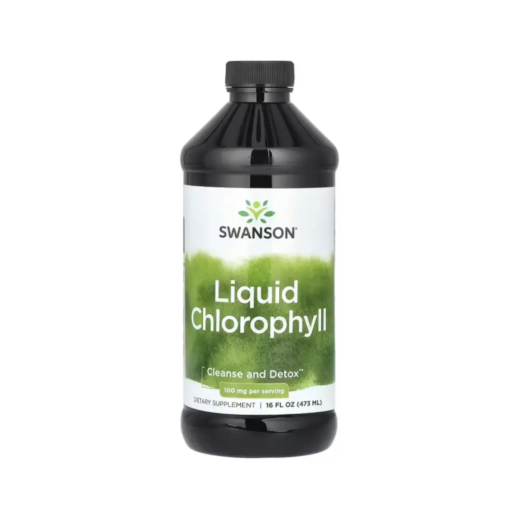 [087614060316] Swanson Clorofila Líquida, Limpieza Y Desintoxicación, 100 Mg, 473 Ml (16 Oz. Líq.) 