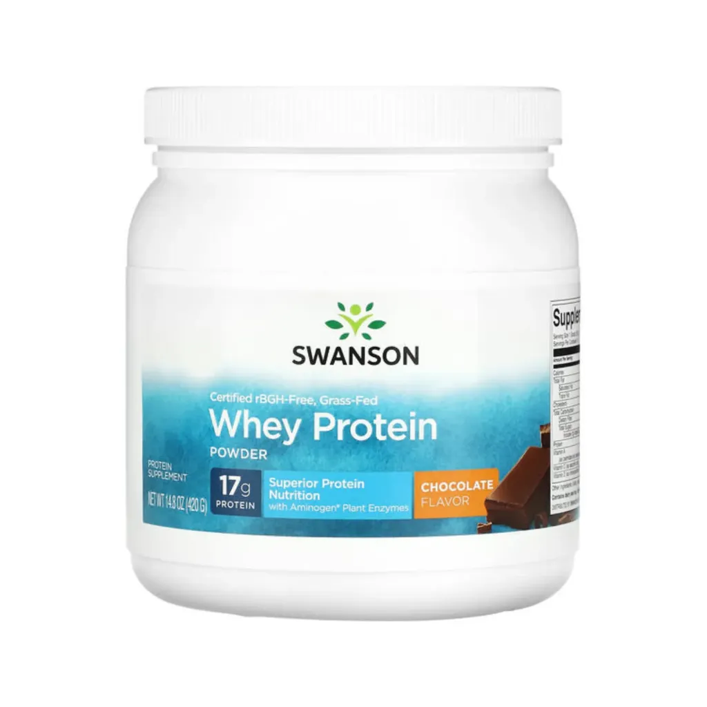 Swanson Proteína De Suero De Leche De Vaca, 420 G (14,8 Onzas)