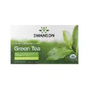 Swanson, Té Verde 100% Orgánico 20 Bolsitas De Té, 40 G (1,4 Oz) 