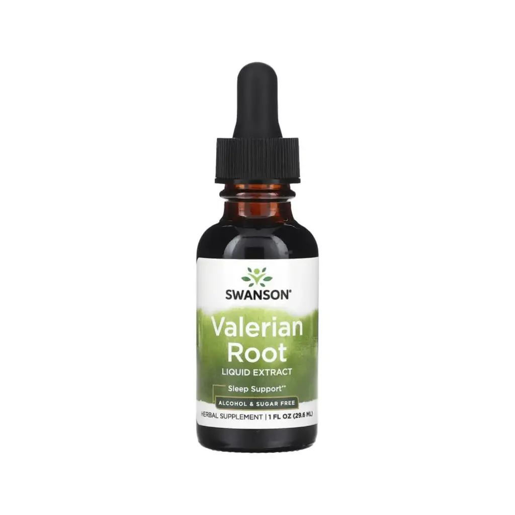 [087614112558] Swanson Extracto Líquido De Raíz De Valeriana Sin Alcohol Ni Azúca, 1 Fl Oz (29,6 Ml)