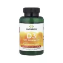 Swanson Vitamina D3 Con Aceite De Coco, Salud Ósea E Inmunitaria, 60 Cápsulas Blandas 