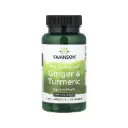SWANSON JENGIBRE Y CÚRCUMA, FULL SPECTRUM, SALUD DIGESTIVA 60 CÁPSULAS 