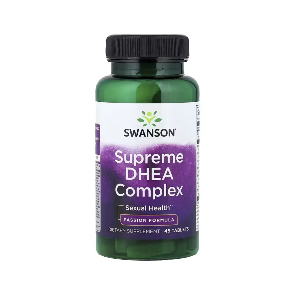 Swanson Complejo Supremo De Dhea, Salud Sexual, 45 Tabletas