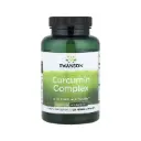 Swanson Complejo de curcumina, Estandarizado con BioPerine, Salud y movilidad de las articulaciones, 120 cápsulas vegetales 