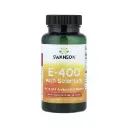 Swanson E-400 Con Selenio, Salud Cardíaca Y Antioxidante, 90 Cápsulas Blandas 