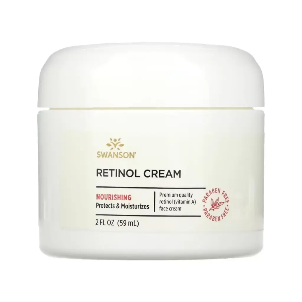 Swanson, Crema Con Retinol Protege Y Humecta 59 Ml (2 Oz. Líq.)