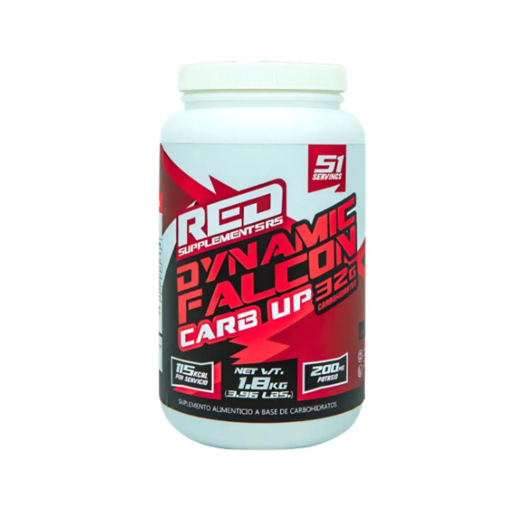 Redline Carbohidratos Dynamic Falcon 3.96Lb 48 Servicios Sabor Natural