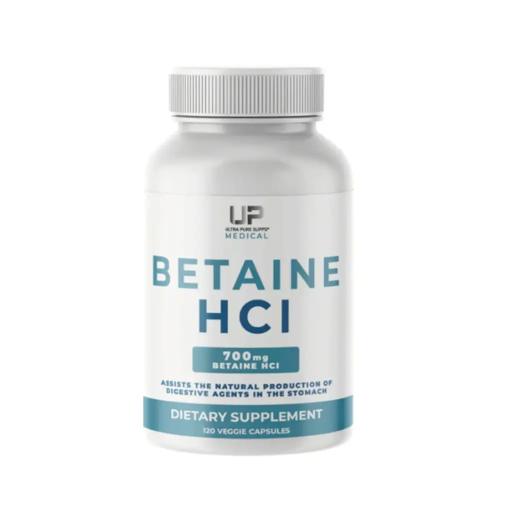 Ultra Pure Supps Betaine HCI 120 Capsulas