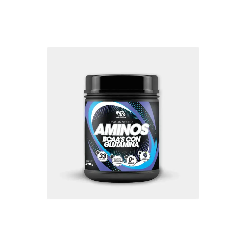 Protgt aminos bcaa´s con glutamina 270 gr