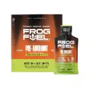 Frog Fuel Ultra Energy Gel Pre Workout Shot con 120 mg de cafeína, 1500 mg de beta alanina, electrolitos 0.28 oz de proteína de colágeno alimentado con pasto nano-hidrolizado 24 packs