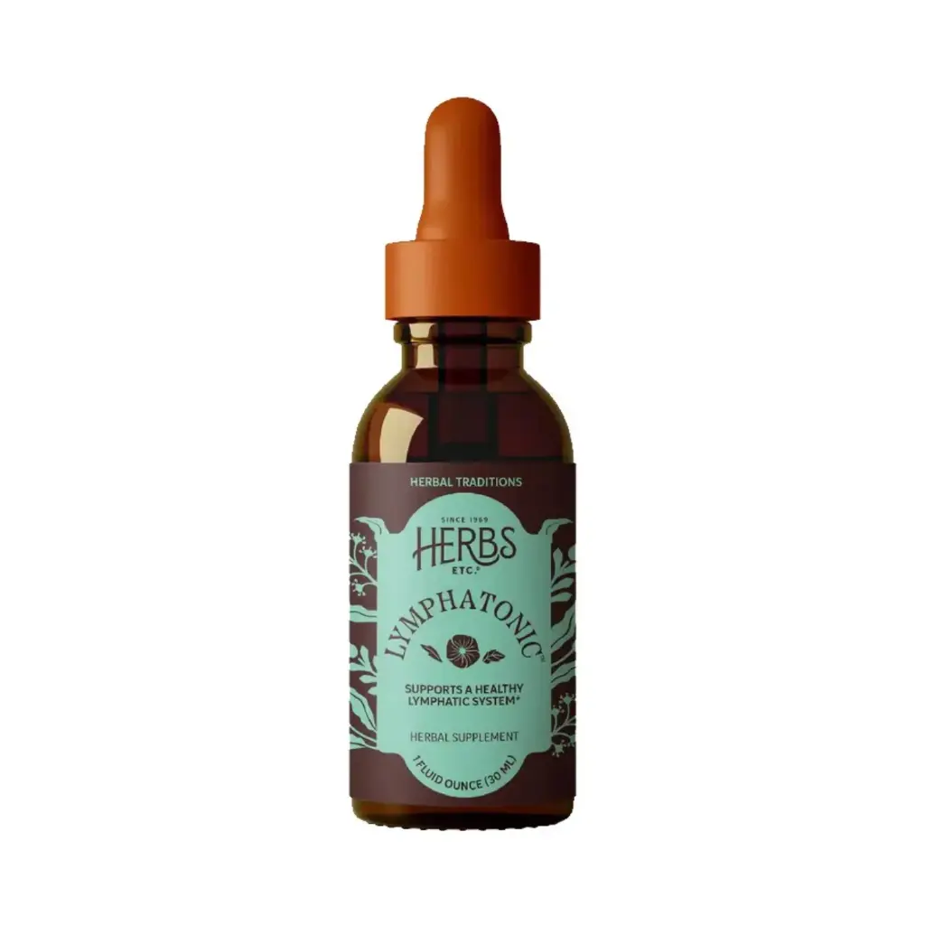 Herbs Etc. Lymphatonic 1 oz (29.5 ml), Apoyo Avanzado al Sistema Linfático
