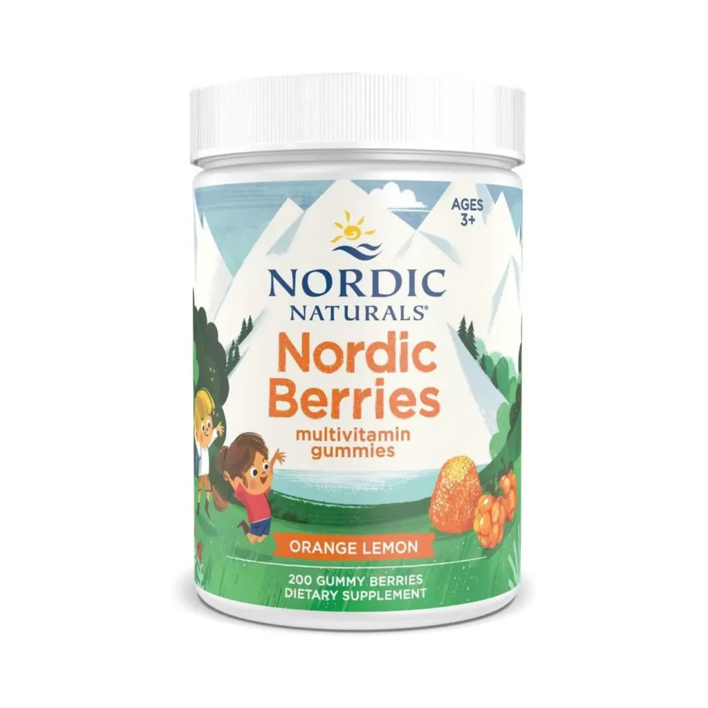 [768990301247] Nordic Naturals Berries 200 Gomitas Multivitamínicas Para Niños