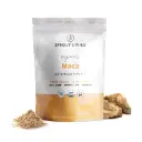 Sprout Living Gelatinized Maca Powder 1 Libra, Energía Natural y Equilibrio Hormonal