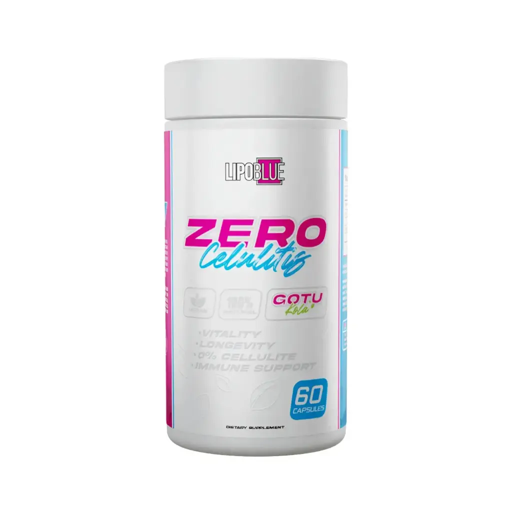 Lipoblue Lipozero Celulitis 60 Capsulas Bienestar Fisico