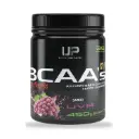 UP BCAA en polvo 450g 37 Servicios Sabor Uva Suplemento de aminoacidos