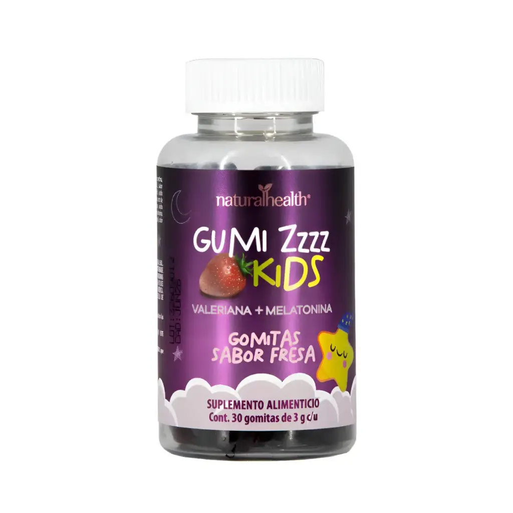 [7501853807158] Natural Health Gumi-Zzzz Kids 100 Gomitas, Sueño y Relajación Infantil