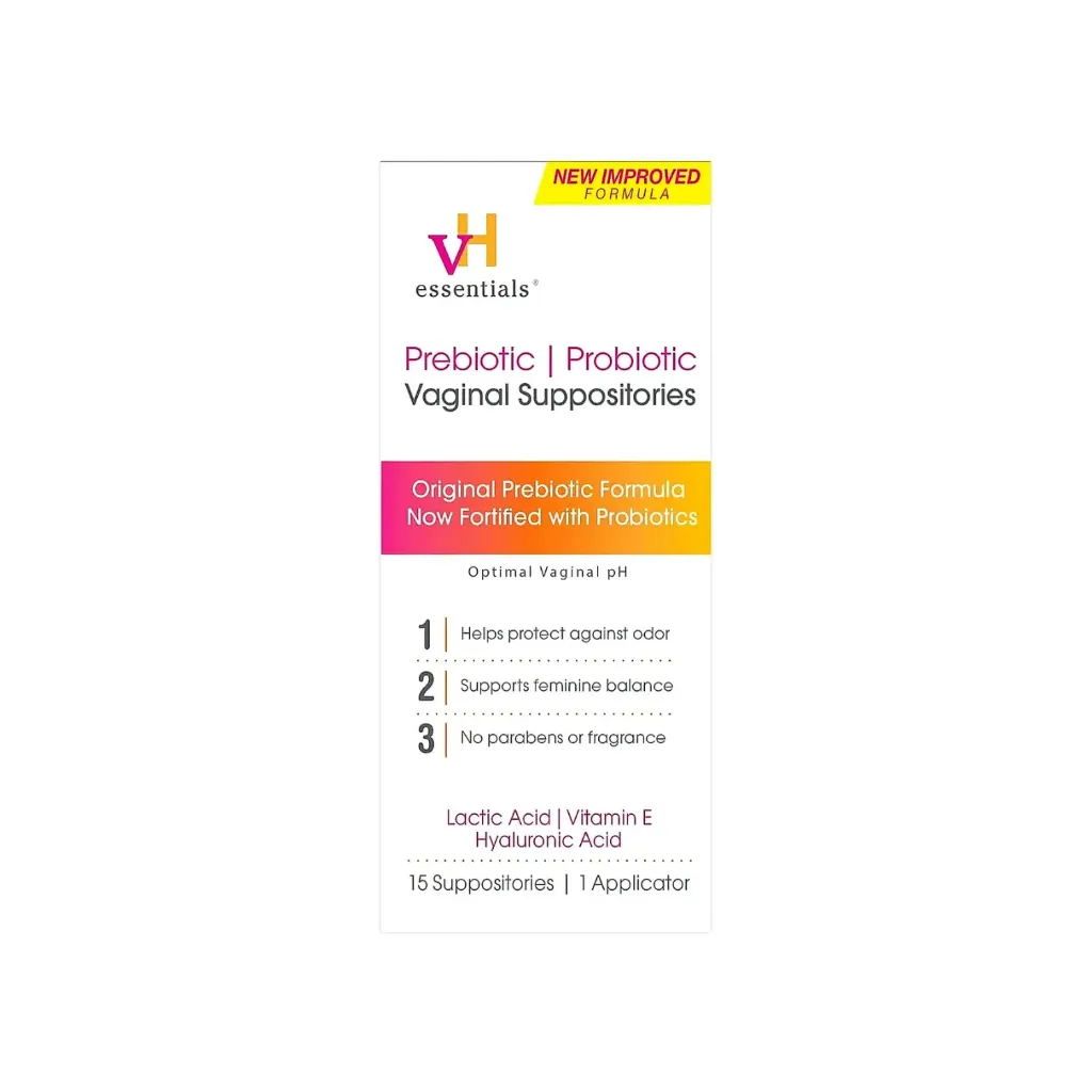 Vh essentials Prebiotic Balance Vaginal 15 Suppositories
