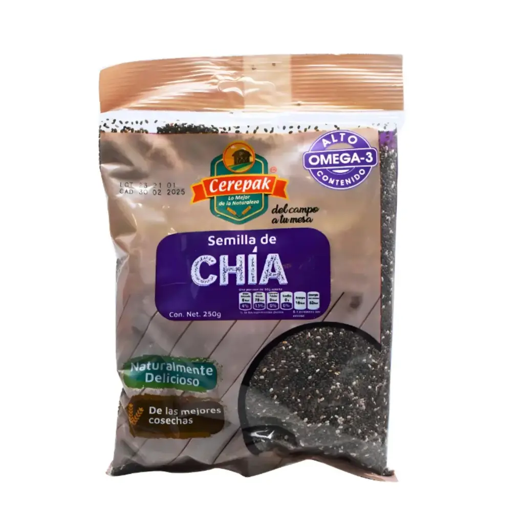 [7503353434445] Cerepak Semilla De Chia 250G