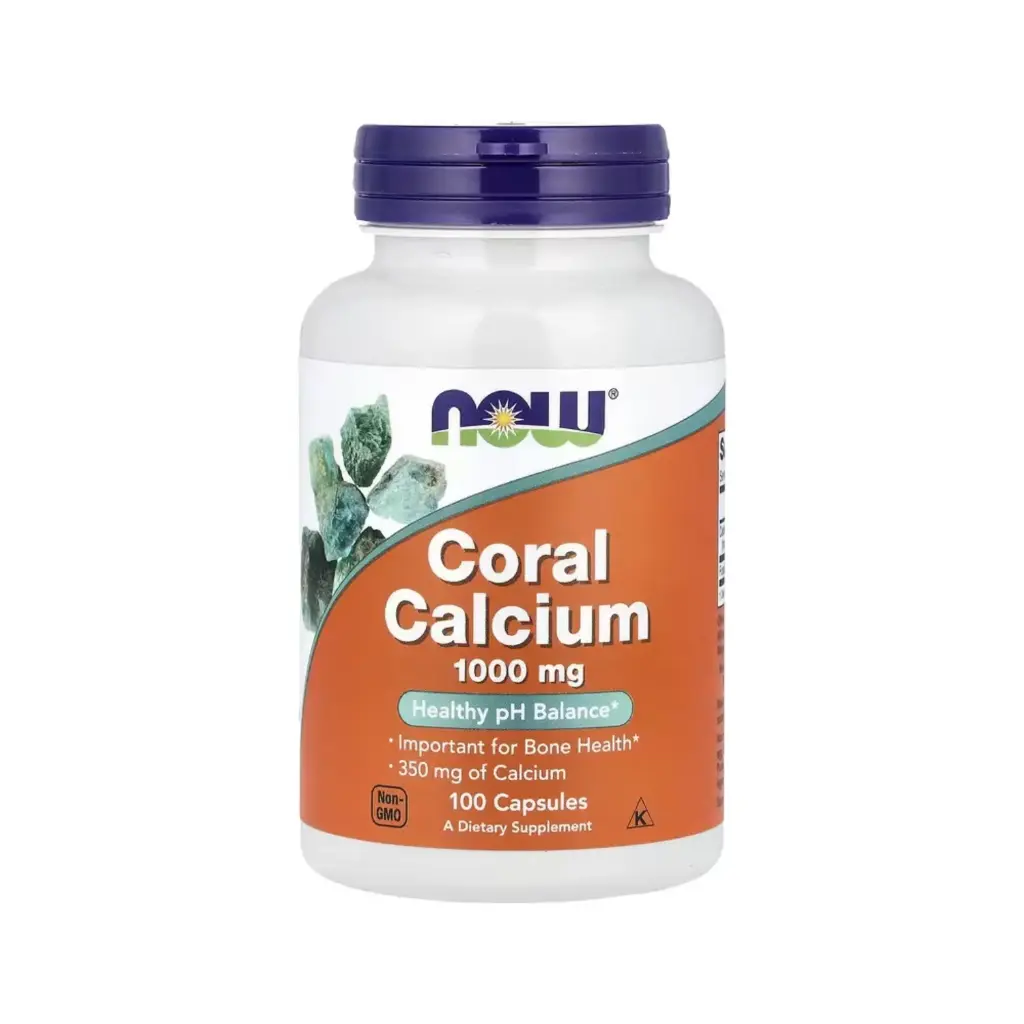 [733739012739] Now Foods Calcio De Coral 350 Mg, 100 Cápsulas