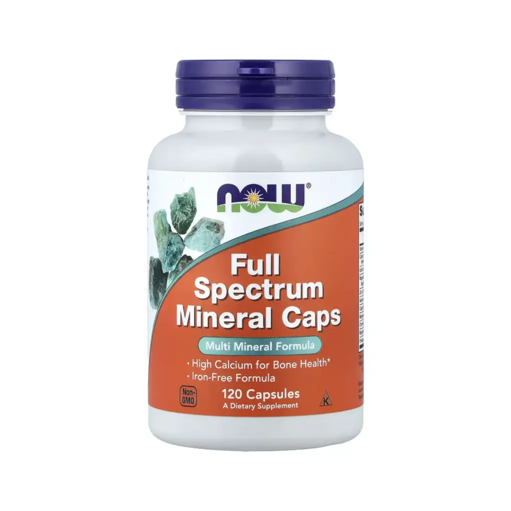 [733739015440] Now Foods Cápsulas Minerales De Espectro Completo, 120 Cápsulas