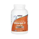 Now Foods Aceite De Pescado Omega-3 1.000 Mg, Destilado Molecularmente 500 Cápsulas Blandas