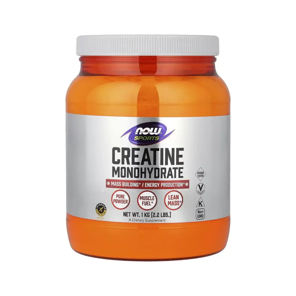 [733739020321] Now Foods Sports Monohidrato De Creatina, Aumento De Masa Muscular Y Producción De Energía 1 Kg (2,2 Lb)