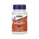 Now Foods Astaxantina 12 Mg, Triple Concentración, Promueve La Función Cognitiva Normal Y La Salud Cerebral 60 Cápsulas Blandas Vegetales