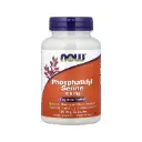 Now Foods Fosfatidilserina 100 Mg, Refuerza La Memoria Y La Función Cerebral 120 Cápsulas Vegetales