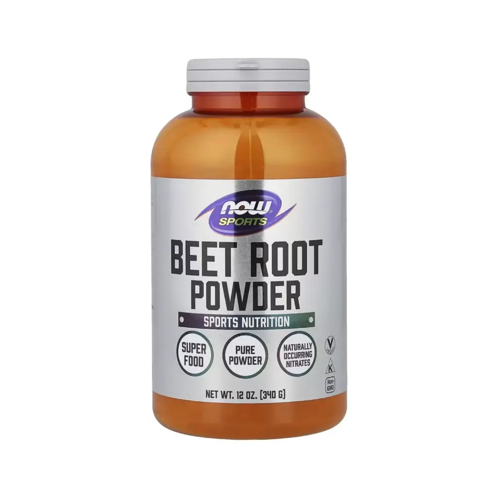 Now Foods Deportes Polvo De Raíz De Remolacha Para Mejorar El Rendimiento Deportivo 12 Oz (340 G)