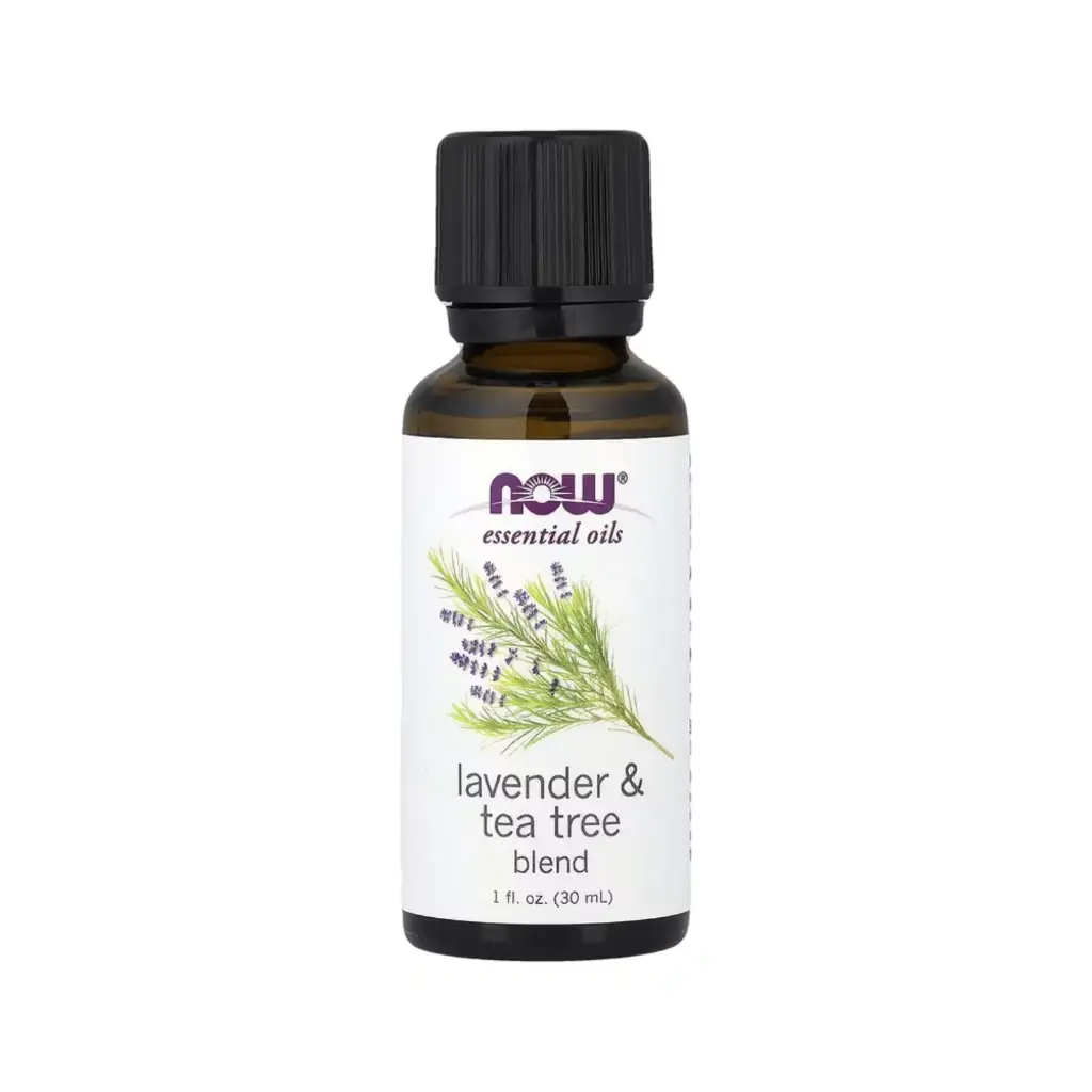 Now Foods, Aceites Esenciales, Mezcla De Lavanda Y Árbol Del Té Para Aromaterapia 30 Ml (1 Oz. Líq.)