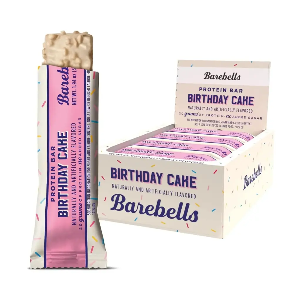 Barebells Barras de Proteína 12 Barras de 55 grs Sabor Birthday Cake