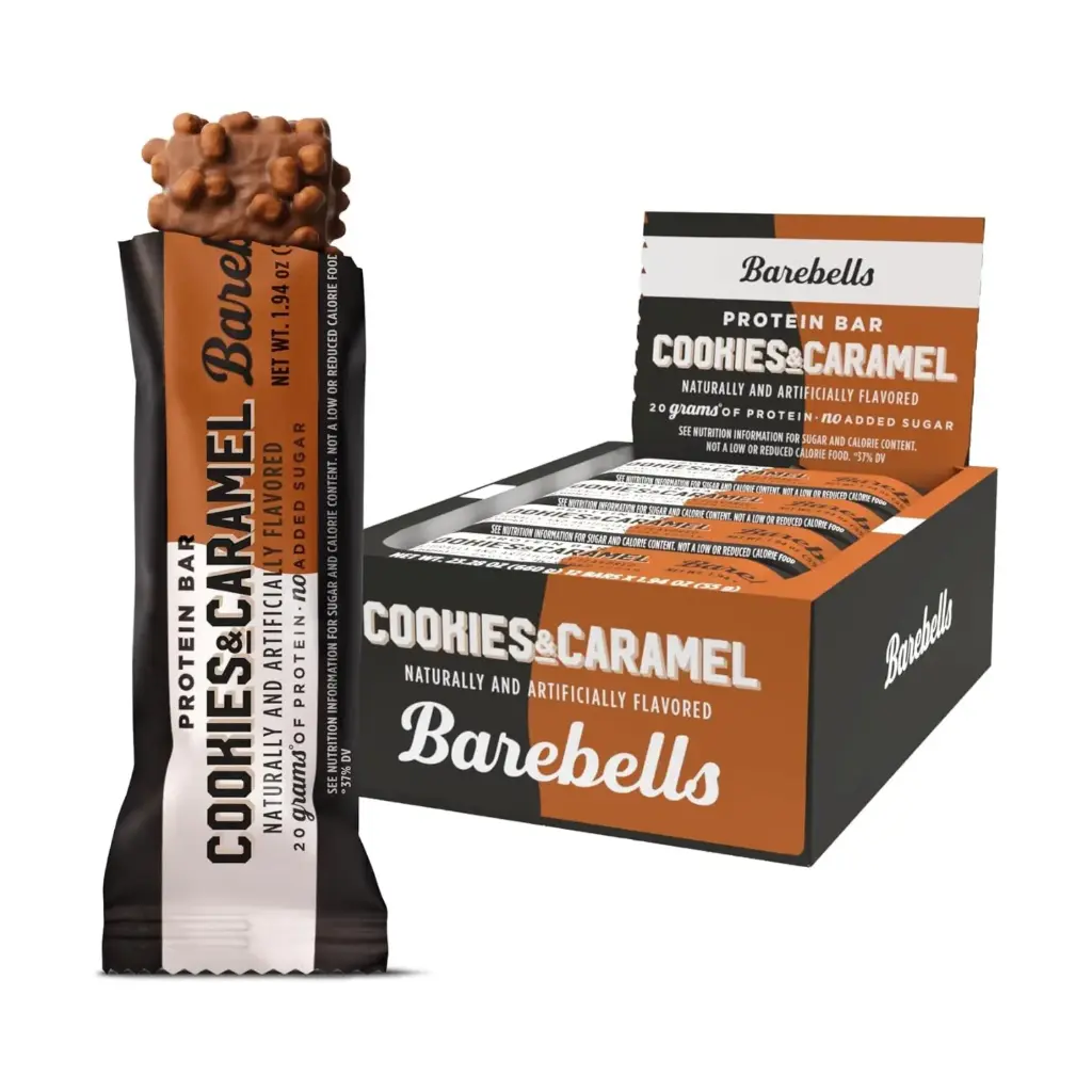 Barebells Barras de Proteína 12 Barras de 55 grs Sabor  Cookies & Caramel