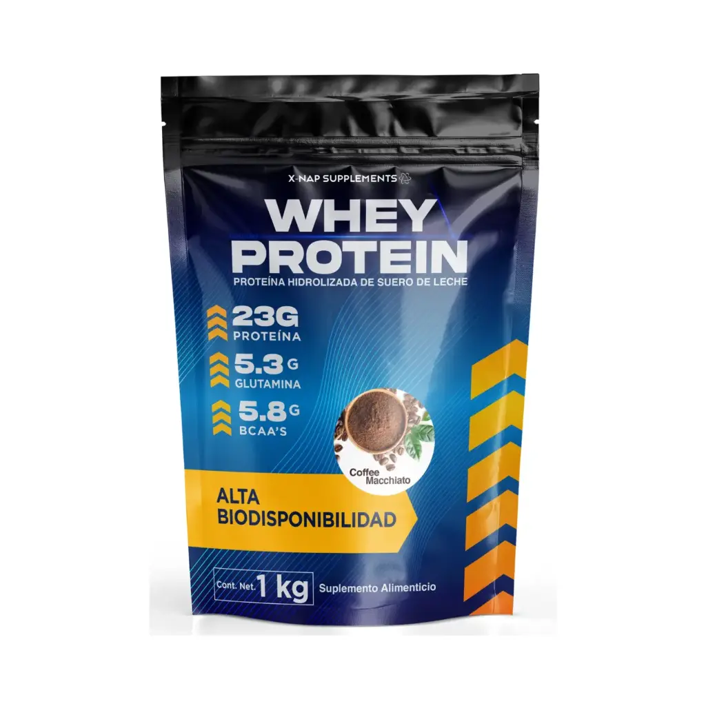 [7503040151167] X-Nap Whey Proteína Hidrolizada 1kg Cafe Macchiato