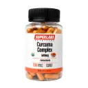 Superlabs Nutrition Cúrcuma Complex 500 mg - 100 caps | Cúrcuma, pimienta negra, canela | Antioxidante natural | Fórmula limpia sin aditivos | Suplemento alimenticio