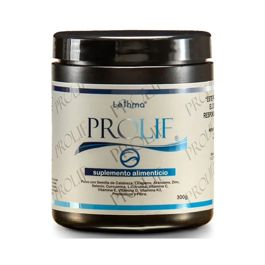 [7503040194850] Lethma Prolif Suplemento Alimenticio Para Hombres 300g Salud Prostática
