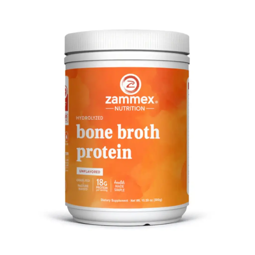 [850013385263] Zammex Proteína Hidrolizada de Caldo de Hueso Bovino 300 gramos, Nutrición Integral y Recuperación
