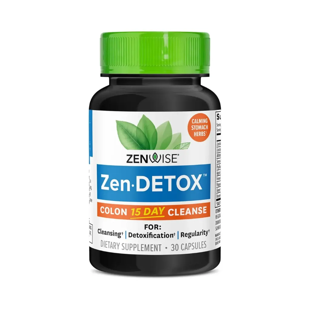 Zenwise Zen Detox Limpieza Intestinal Con 30 Capsulas