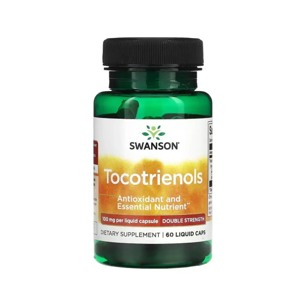 Swanson Tocotrienoles, Antioxidante Y Nutriente Esencial, 100 Mg, 60 Cápsulas Con Contenido Líquido 
