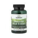 Swanson Extracto De Raíz De Shatavari, Estandarizado, Refuerzo Para La Menopausia Y Las Hormonas, 500 Mg, 120 Cápsulas 