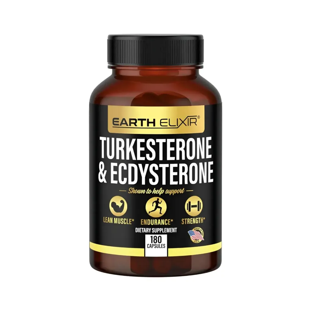 Earth Elixir Turkesterone & Ecdysterone 180 Capsulas