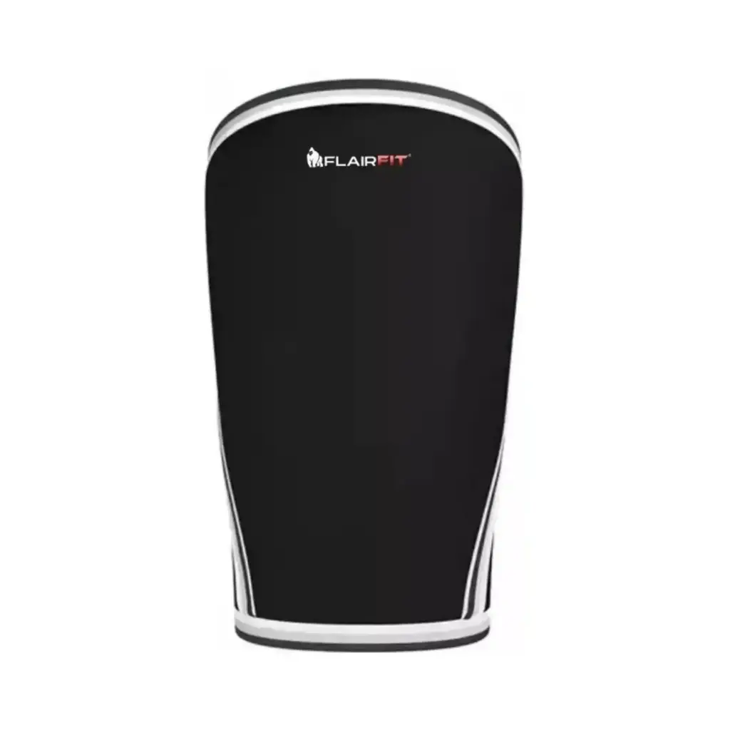 Flairfit Rodillera (INDIVIDUAL) Deportiva De Compresión 7MM De Neopreno Talla Grande 1 Pz