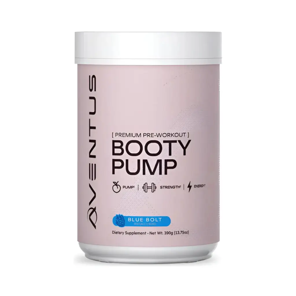 [860011650355] Aventus Booty Pump Blue Bolt Pre-workout 30 Serv