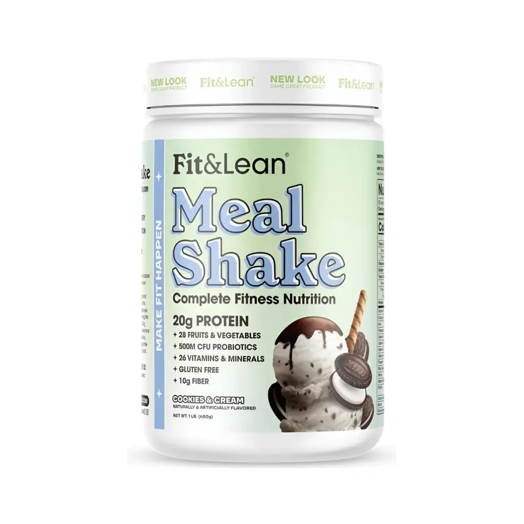 Fit & Lean Meal Shake Proteina Sabor Cookies & Cream 450g